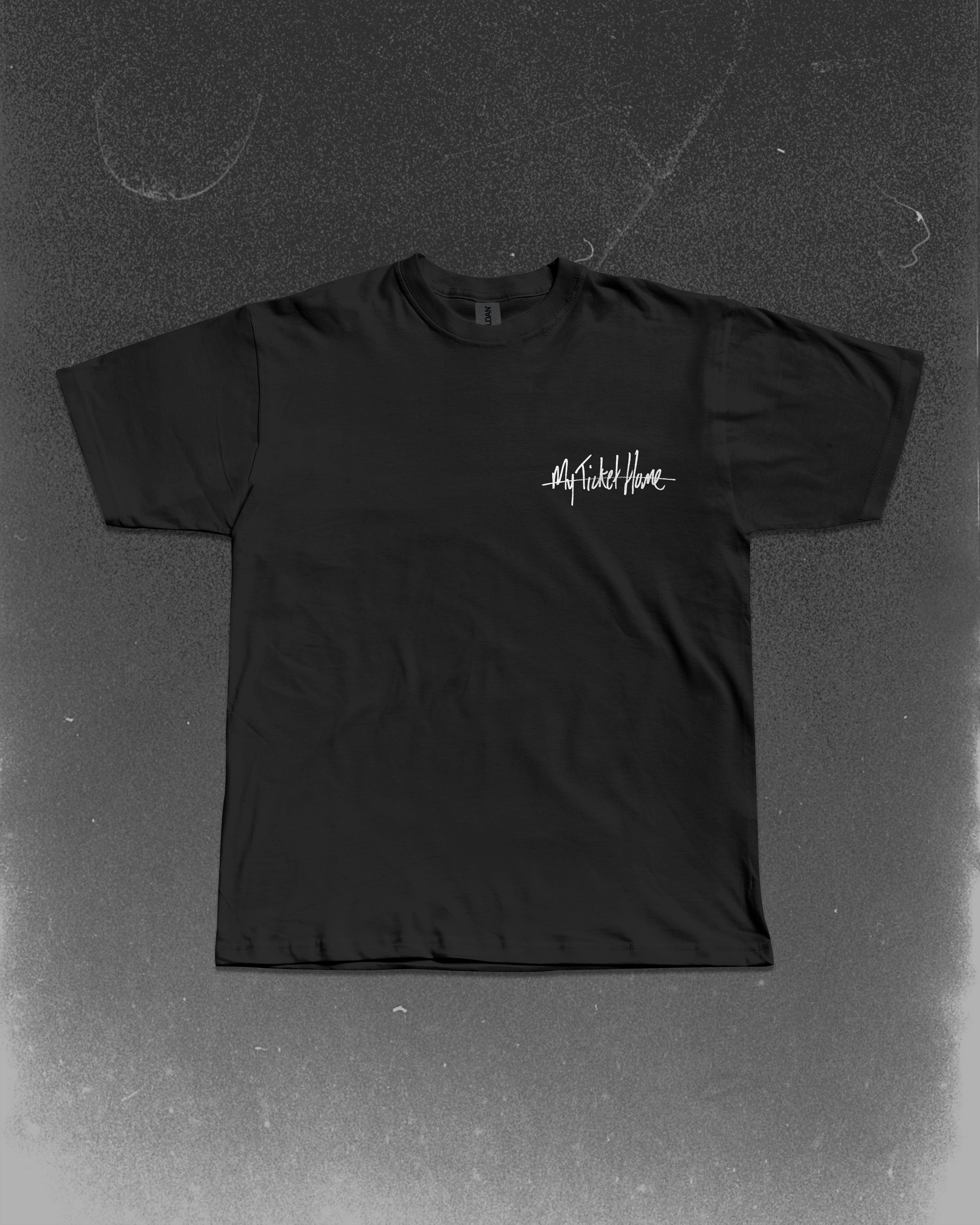 Triple Logo Tee Shirt - Black