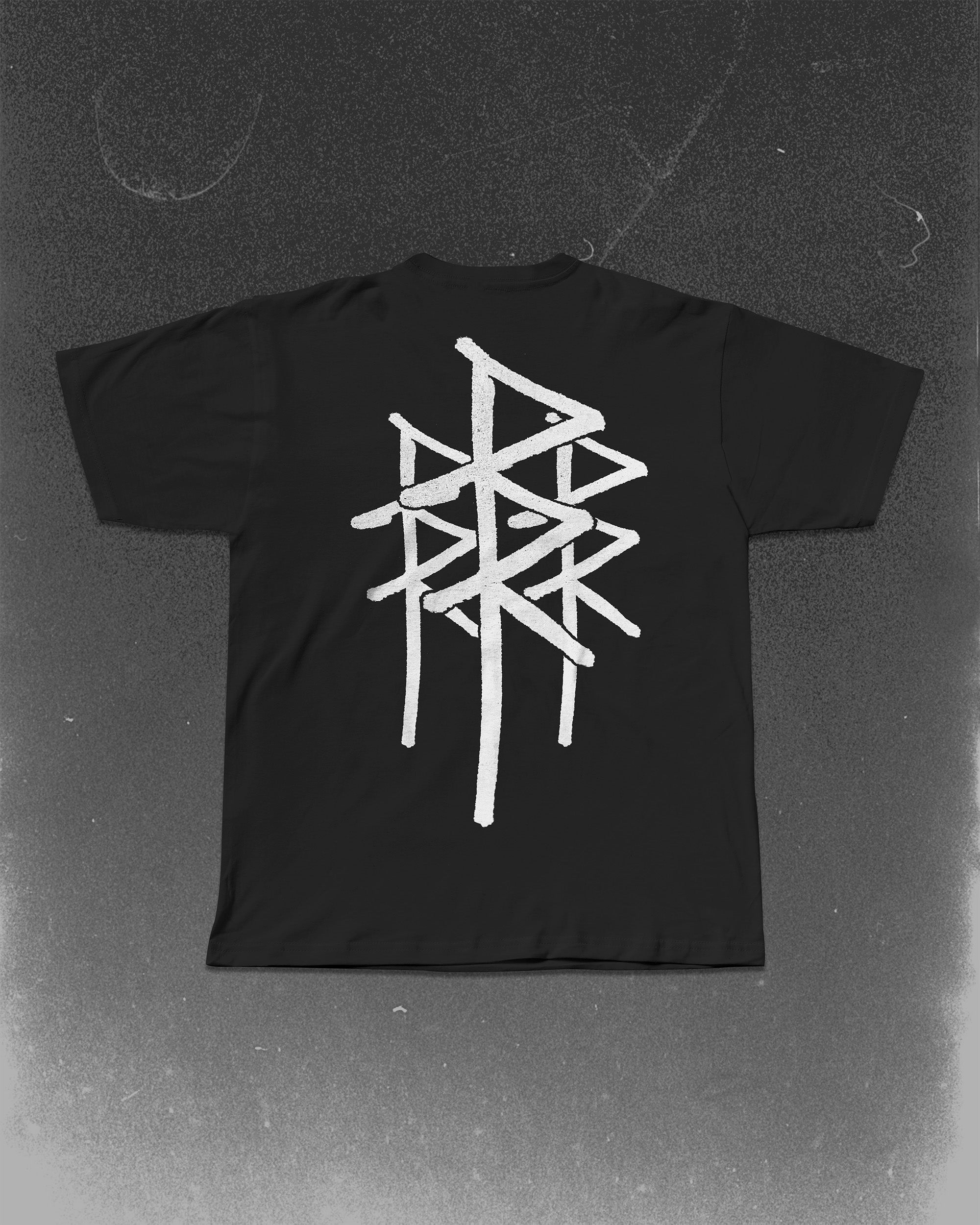 Triple Logo Tee Shirt - Black